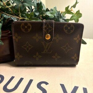 🔥💥LOUIS VUITTON MONOGRAM BIFOLD VIENNOIS KISSLOCK WALLET🔥💥